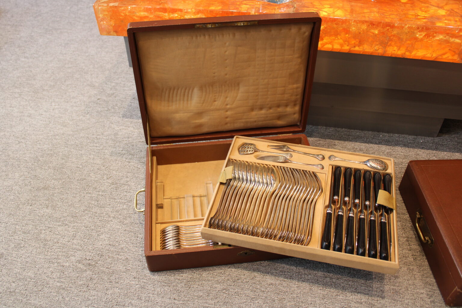 Puiforcat sterling silver cutlery sets Damien Tison Gallery